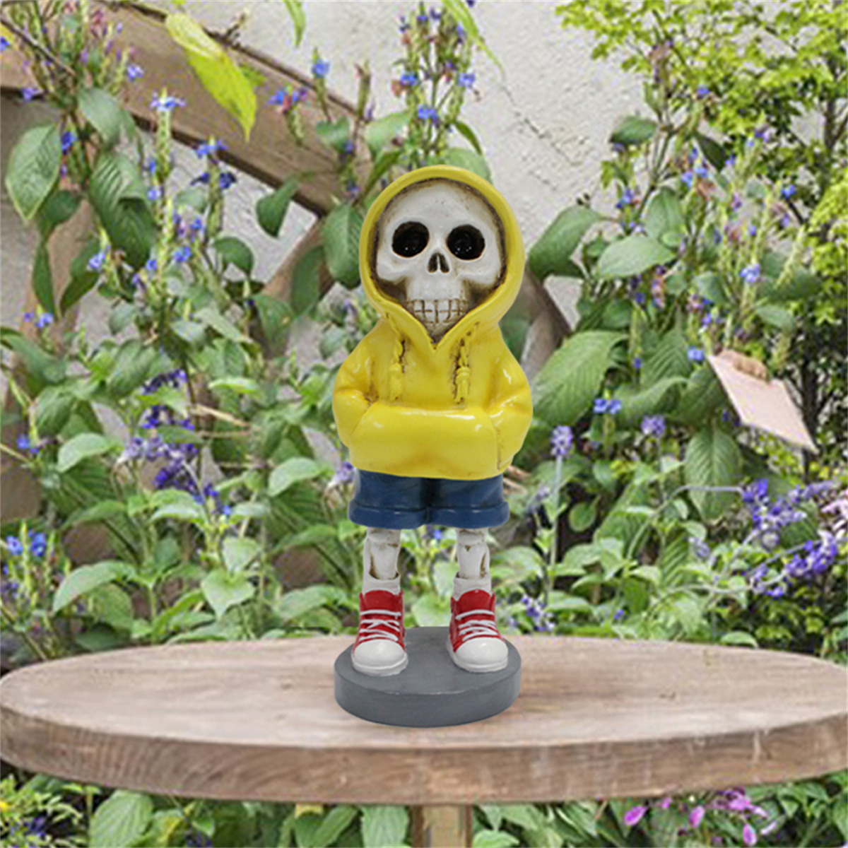 Halloween Atmosphere Decorations Horror Skull Ornaments Courtyard Venue Decoration Ghost Festival Holiday Gifts Resin