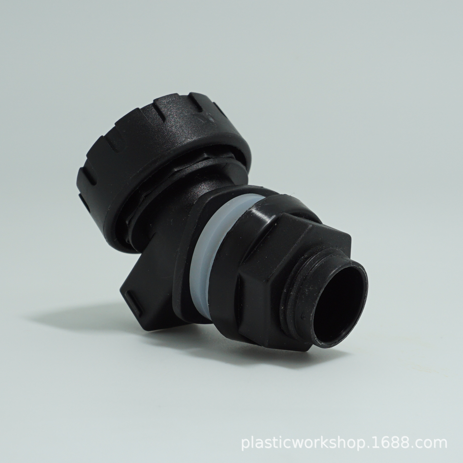 All-black bucket faucet with a rotary knob for brewing wine bottles, dust cover, dust plug, bucket faucet undefined