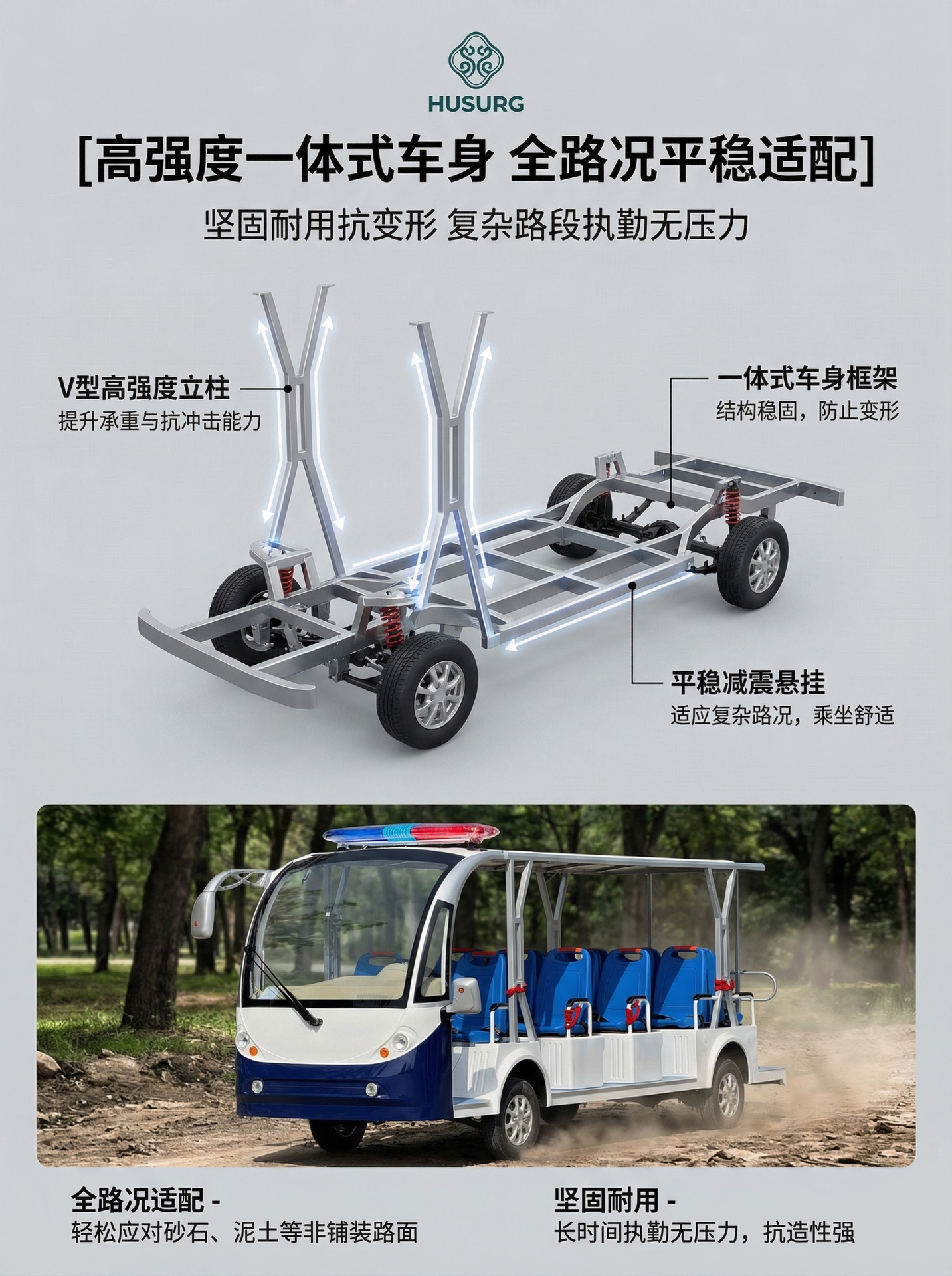 Direct sales from the manufacturer: multi-seater electric patrol sightseeing vehicle, scenic area sightseeing vehicle, property campus security patrol vehicle