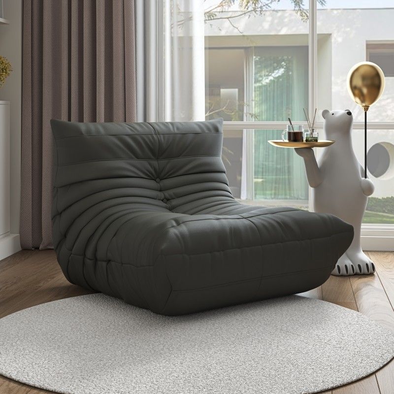 El sofá perezoso oruga puede acostarse y dormir sofá enorme balcón sofá individual tatami sillón dormitorio sofá pequeño