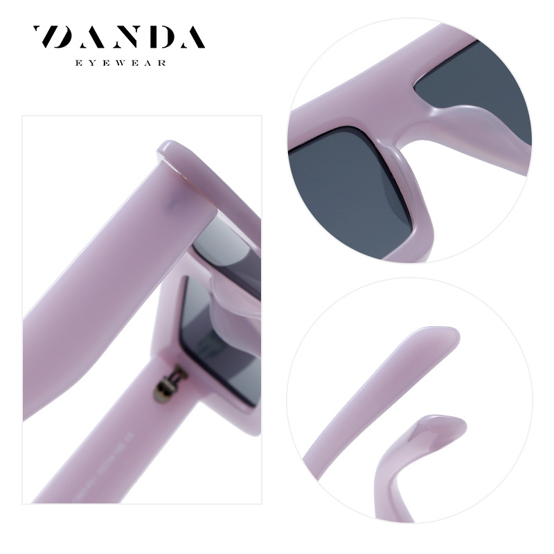 6501 moda océano película UV gafas de sol a prueba de UV Comercio exterior nueva moda gafas de sol de personalidad de las mujeres gafas de sol de ala ancha