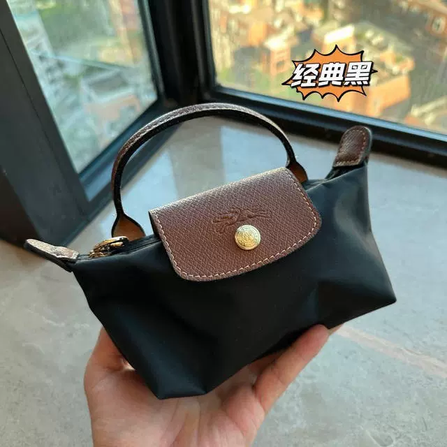 高版本2025跨境爆款迷你龙骧饺子包单肩斜挎尼龙防水厂加可做女包