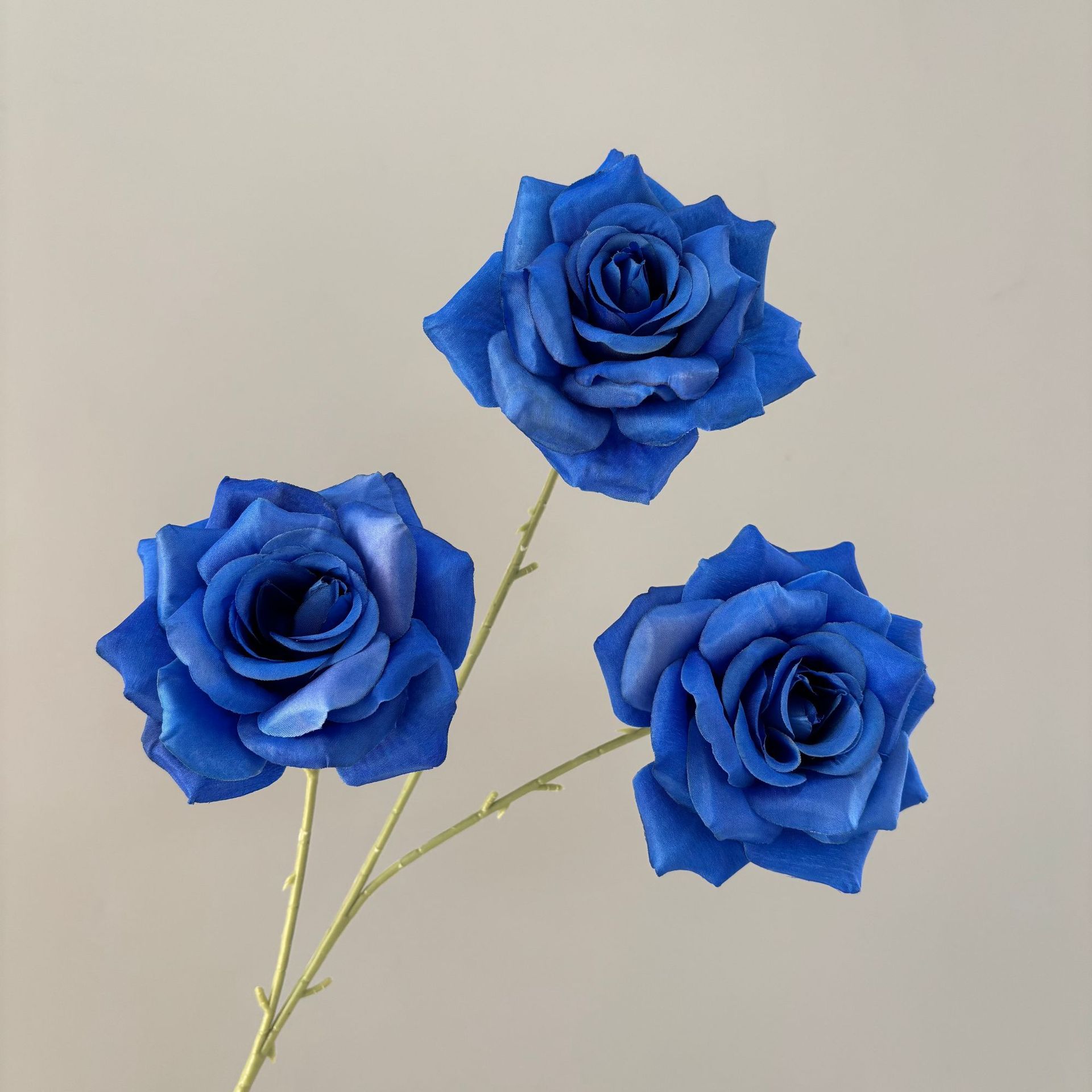 3송이 다이아몬드 로즈 (사파이어 블루)