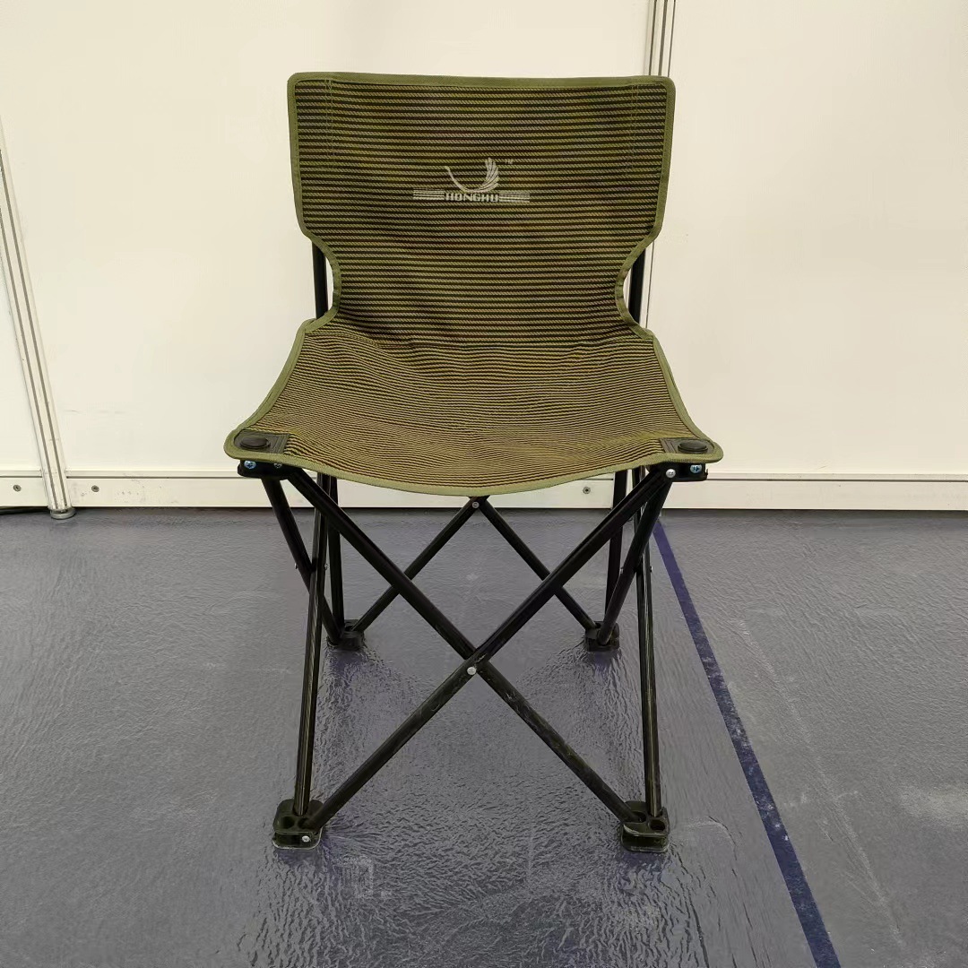 中号沙滩椅户外休闲折叠露营沙滩椅钓鱼椅折叠凳垂钓马扎野营椅子