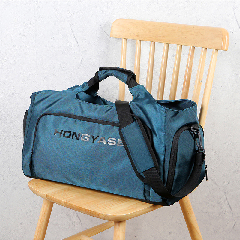 Bolsa de viaje de moda de alta capacidad bolsa de yoga de acondicionamiento físico bolsa de embarque de viaje corto para mujeres bolsa de entrenamiento de separación seca y húmeda