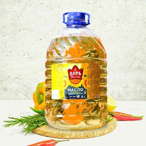 Russian imported sunflower seed oil, first pressing, smokeless pure sunflower oil, large drum, household cooking oil, wholesale