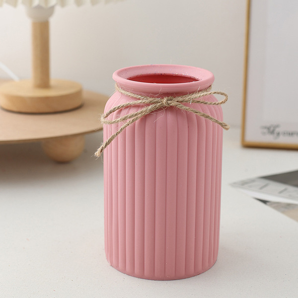 Nordic ins style plastic white vase hydroponic jar living room…