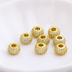 18K����ɫ΢��ʯ�A�����A�����diy�ֹ��������ɢ�����
