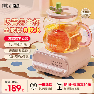 Small Pumpkin-Shaped Teapot Made of High Borosilicate Glass for Brewing Tea and Boiling Water, Suitable for Office Use, with Timer Appointment Function