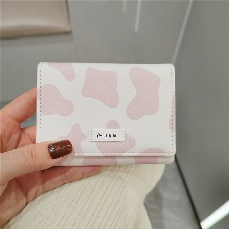 67g Weight Hidden Buckle Closure Type Small Wallets Bags Type 1 Piece Quantity Daily Occasion Pu Leather Material Animal, Cartoon Pattern All Seasons Season Women's Gender Cute Style Square Shape Women's Animal Cartoon Pu Leather Hidden Buckle Small Wallets 10