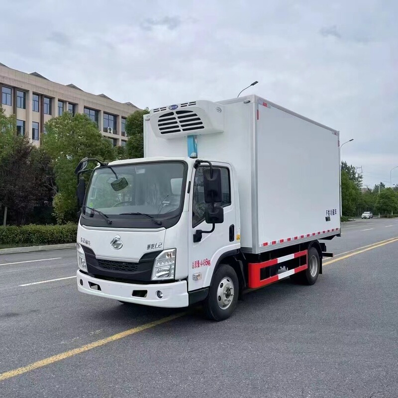 6.8m Refrigerated Truck Luxury High Roof Refrigerated Truck German Man 255Hp Cold Chain Logistics Truck
