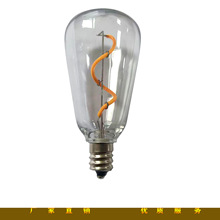 E12  ST38 led  2W 塑料壳 软灯丝灯  新品 跨境电商 新款