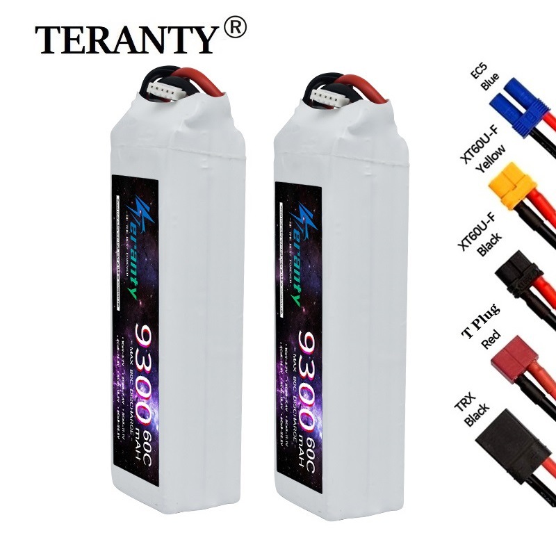 14.8V 9300mAh锂电池组60C倍率遥控飞机高速车配件遥控船电池