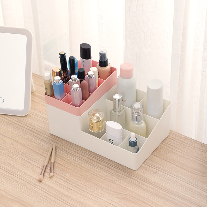 Universal plastic table storage box