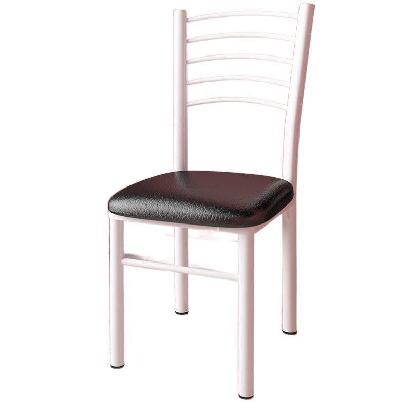 Silla de comedor sencilla, minimalista y económica, silla de comedor para el hogar con respaldo, silla de maquillaje, silla de escritorio, silla de hierro forjado al por mayor.