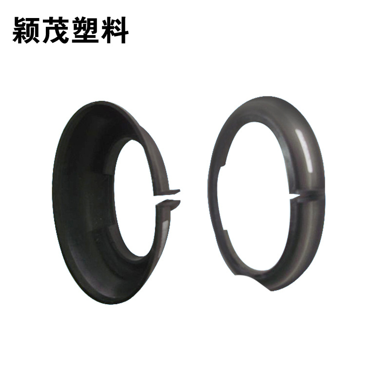 黑色注塑装饰圈 优质圆形注塑装饰圈 宁波塑料注塑件