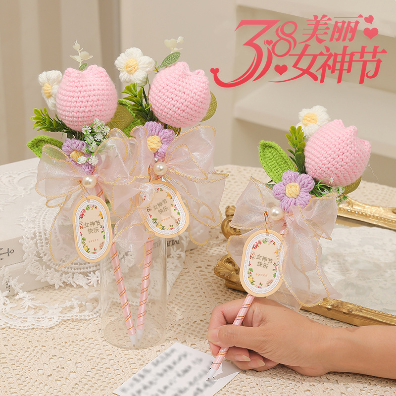 三八婦女節小禮物送員工實用禮品伴手禮38女神節送老師花束筆2025
