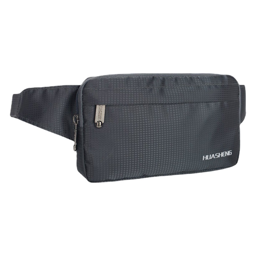 Outdoor Sports Waist Bag, Close-Fitting Travel Document Bag, Solid Color Waist Bag for Men and Women, Multi-Card Slot Cosmetics Bag, Lightweight