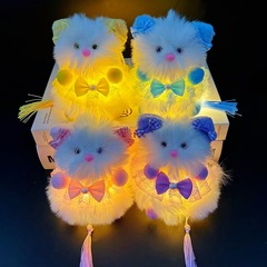 2025中秋节新款发光灯笼网红爆款玩具儿童创意礼物成品卡通猫花灯