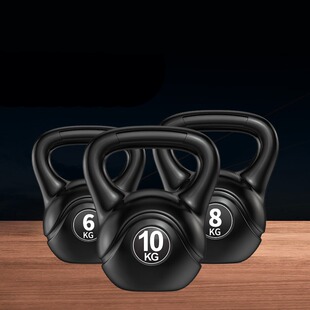Non-slip black handheld sports equipment for gym for men and women 4