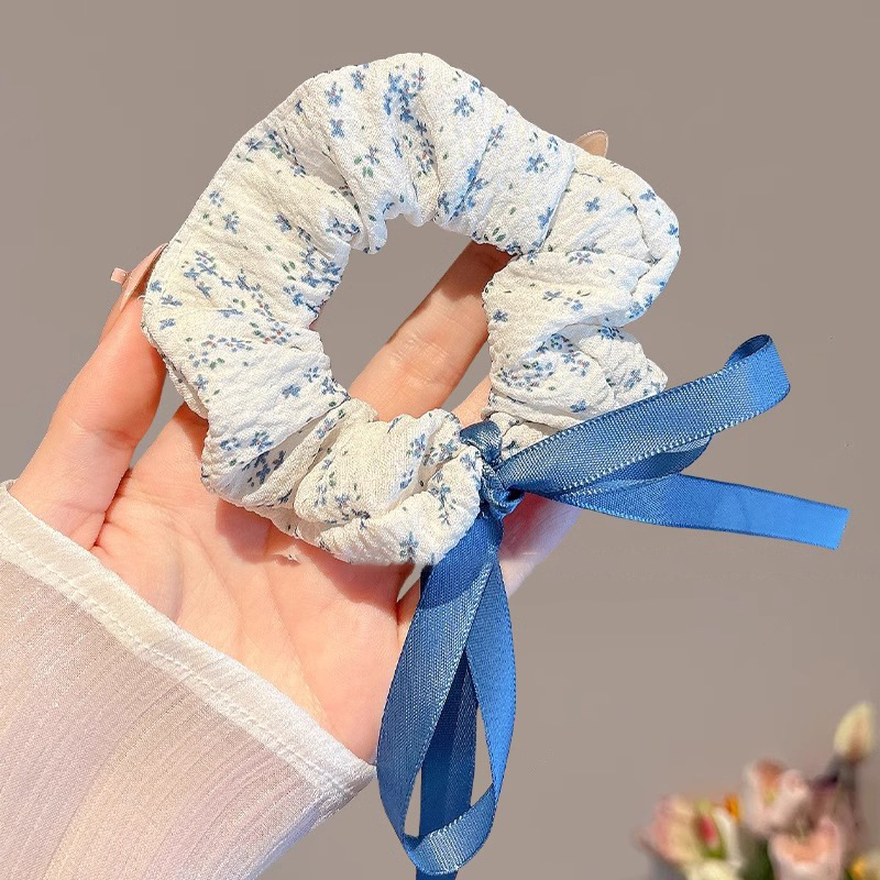 Anillo de cabello perezoso coreano cuerda de cabeza intestino grande niñas de alto nivel de la sensación de cabello de alta elasticidad correa de cabello de cabello super grande