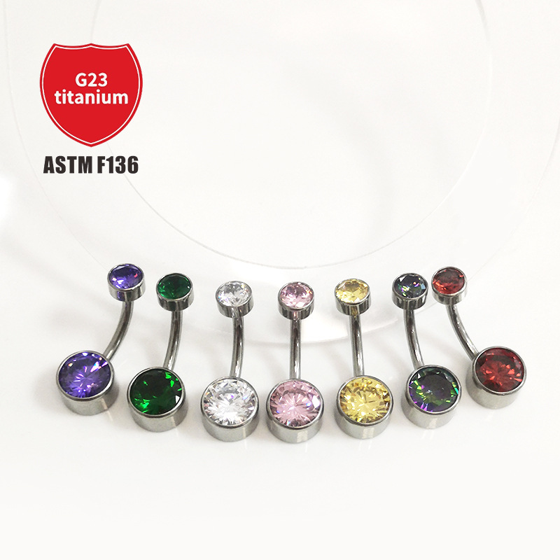 Pointed titanium steel lip stud product view