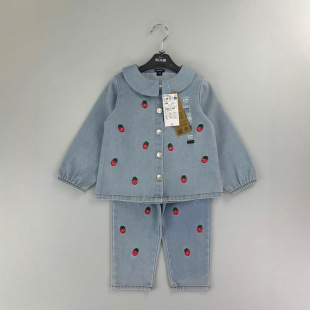 babyclothes kiabiŮͯ����2�����bbaby girl jacket 2pcs sets