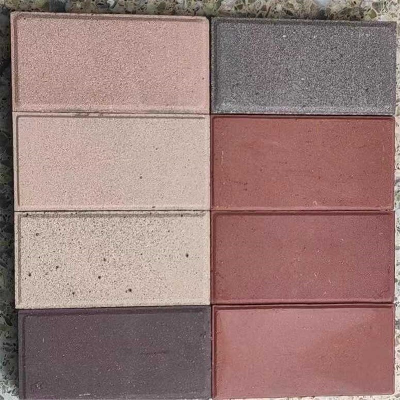 江西新余绿化公园铺地陶土砖清水砖绿化草坪砖烧结砖砌墙砖直角实