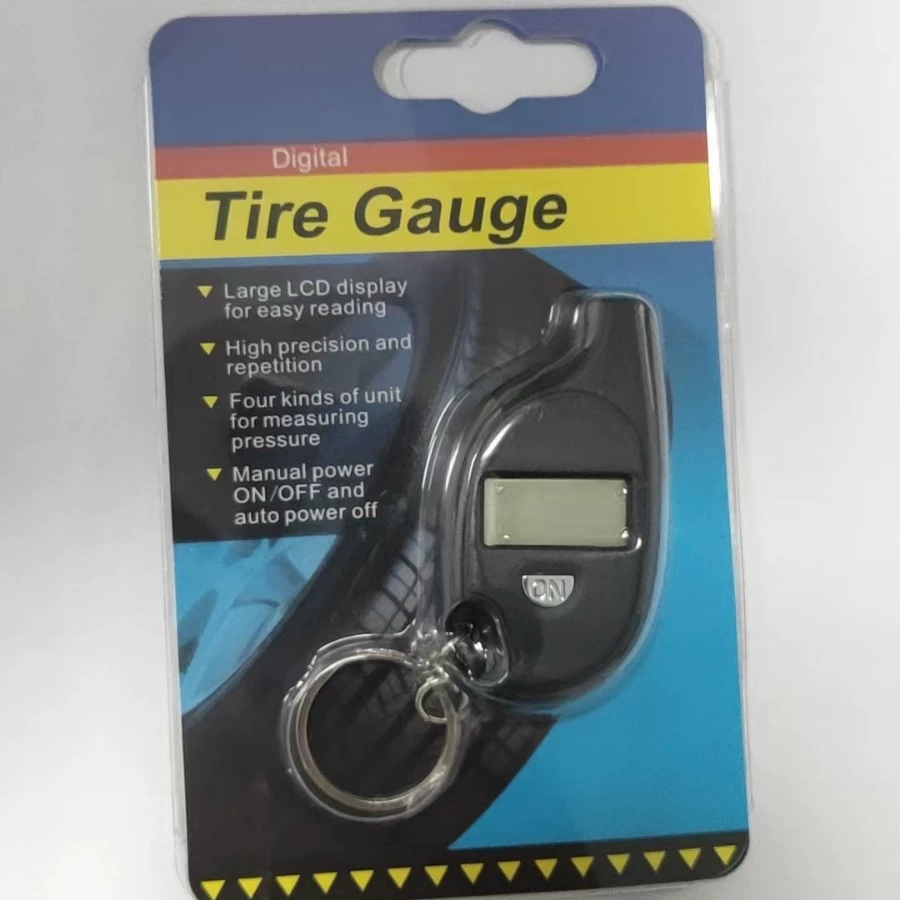 Keychain for teaching maths, wheel, small tires, with LED display