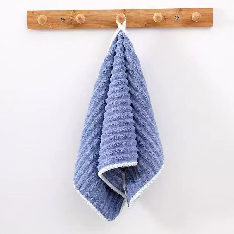 Toalla Candy Bar (azul zafiro) - Embalaje a granel / 40*60CM