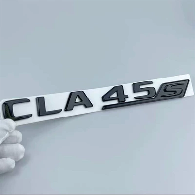 lettering, rear emblem, Car logo - standard-cla45s