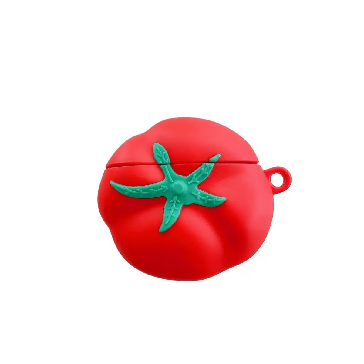 Tomate rojo tridimensional transfronterizo para Airpods4 Funda para auriculares Bluetooth inalámbricos Apple 3a generación Pro2