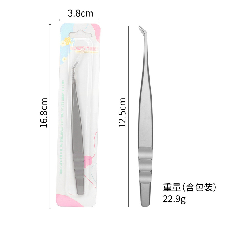 高档中式翘睫镊子嫁接睫毛开花美睫师专用工具睫毛镊子乌克兰镊子|undefined