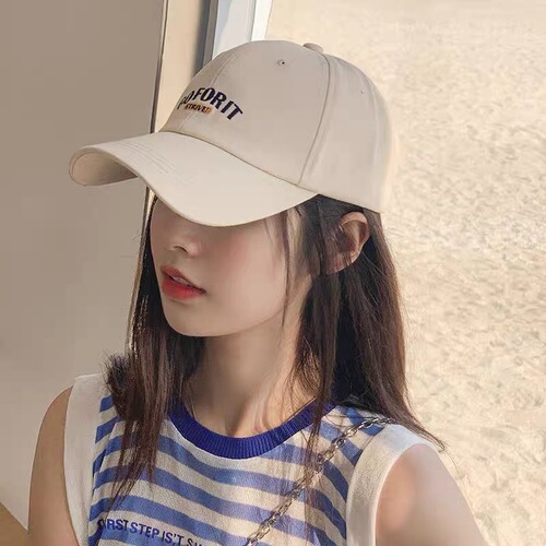 Spring and Summer Korean-style Youth Unisex All-match Letter Baseball Cap Chic Student Couple Street Sun-protective Visor Hat Trendy