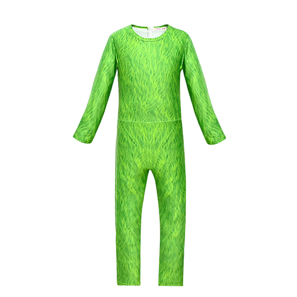 Halloween cosplay TheGrinch mono para niños disfraz Grinch tendencia