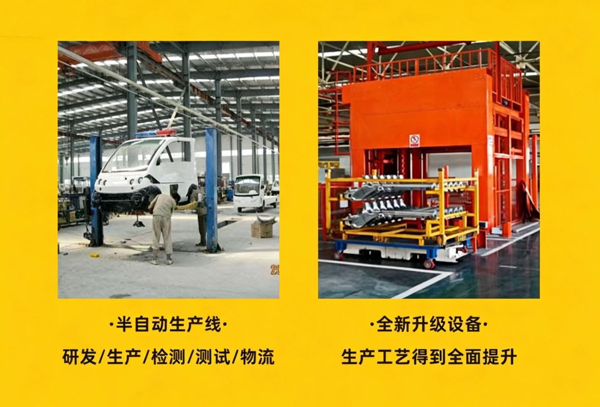 6-Seater Golf Cart, Hotel Resort Shuttle Bus, Real Estate Property Viewing Vehicle, Property Park Electric Golf Cart