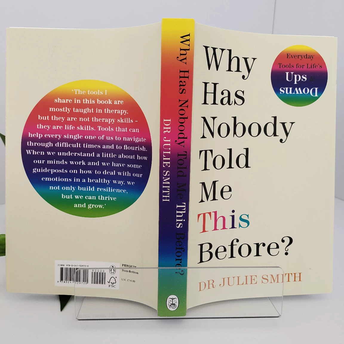 Книга Why Has Nobody Told Me This Before? — 13×20×2 см, 0,3 кг