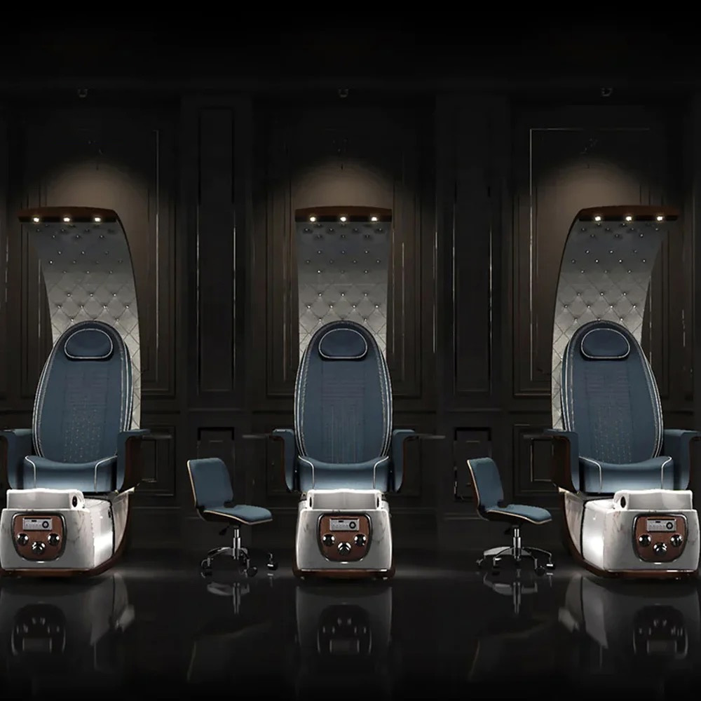 Silla de manicuría de alta calidad spa manicuría multifuncional sofá de baño de pies spa silla de belleza de pies