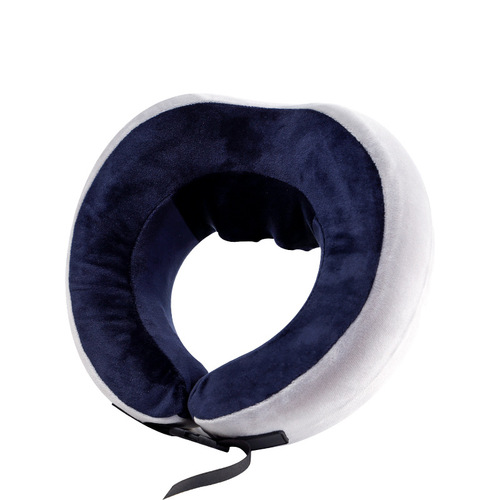 Red Light Therapy U-shaped Massage Pillow, O-shaped Adjustable Neck Support Pillow, Neck Kneading Massager, Travel Portable, Washable