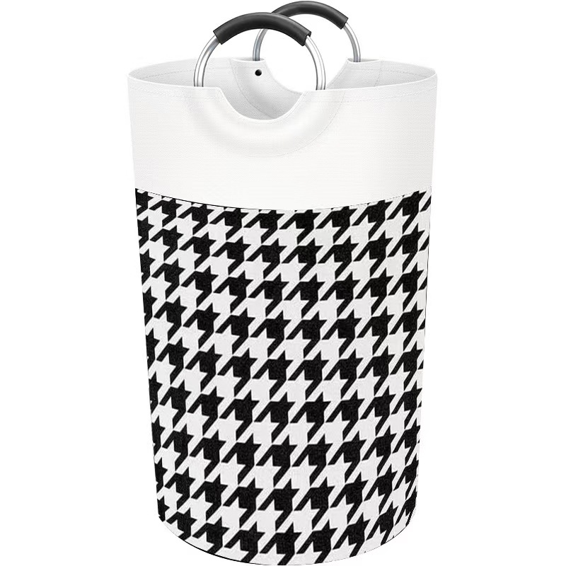 Aluminum handle-houndstooth