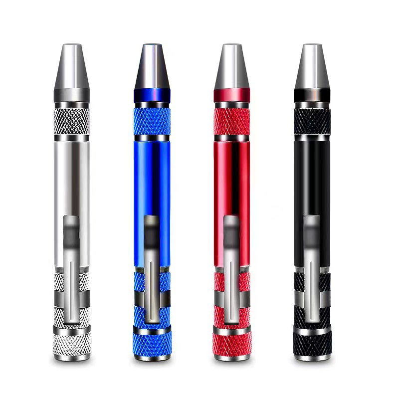 Отвертка восемь в одном, многофункциональный комбинированный инструмент из алюминиевого сплава, отвертка для разборки, ремонта, крестовая отвертка