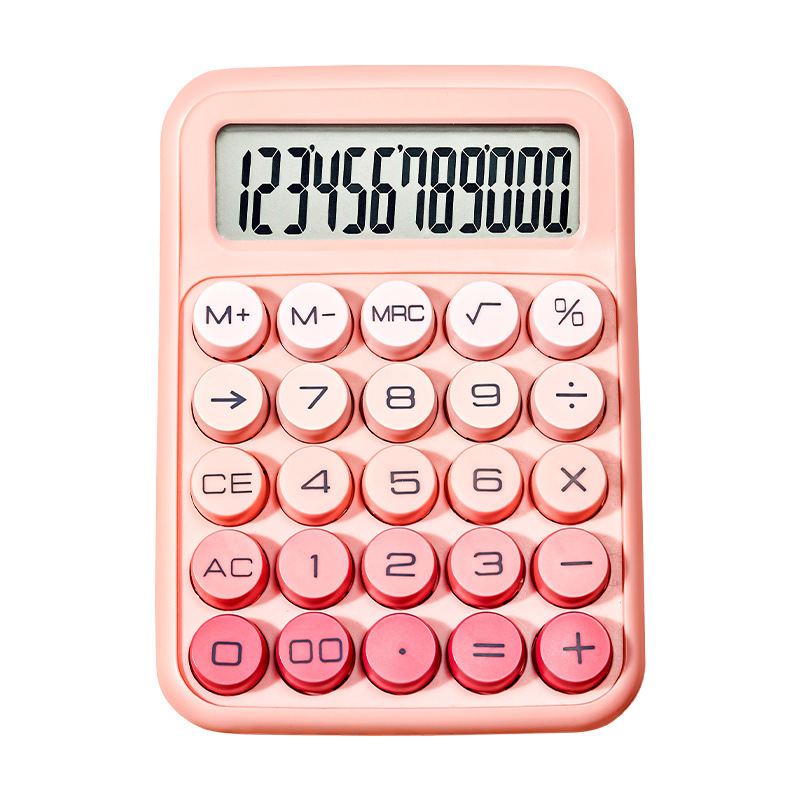 计算器高颜值渐变色计算器财务专用办公会计计算器学生用计算少女|undefined
