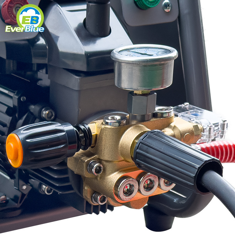 High-pressure car washer for home use, 220V 2200W high-power portable water gun, vehicle cleaning and washing tool
