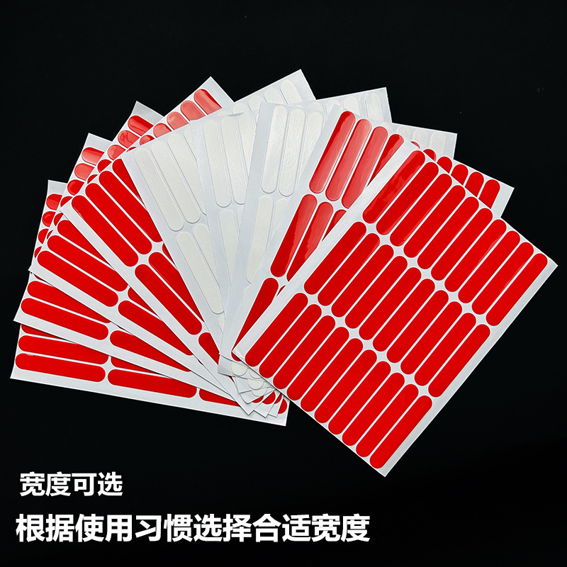 A · HER · N tira adhesiva de manicura transparente de dos lados de la muestra de uñas sin marca de alta permeabilidad adhesiva de dos lados de goma de soja