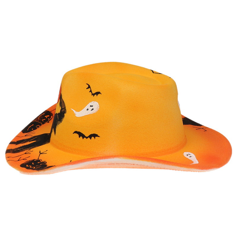 Halloween Party Bunte Ball Leistung Hut Geist Festival Requisiten Cowboy Schneemann Muster_voghion.com