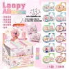Noopy Ruby-AR luminous [includes 12 badges + 12 protective cases + 12 transparent cards]