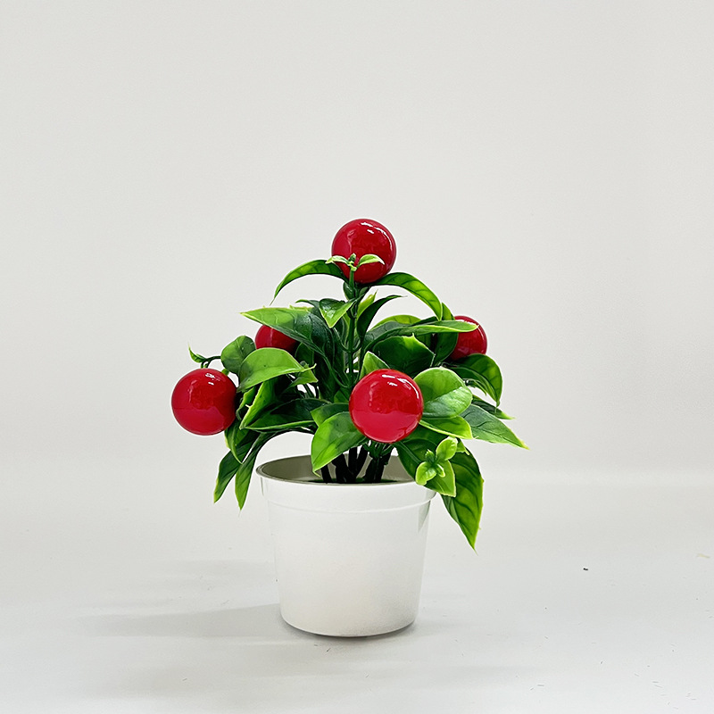 붉은 열매 (높이 16*가로 14cm)