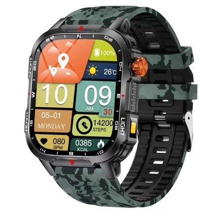 Smartwatch For Men With Pedometer Heart Rate Compass And Dial_voghion.com