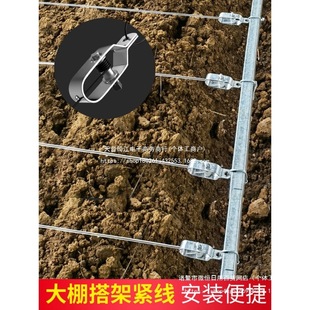Grape Trellis Greenhouse Wire Tensioner Small Wire Tightener Wire Rope Tightener Wire Fastening Connector