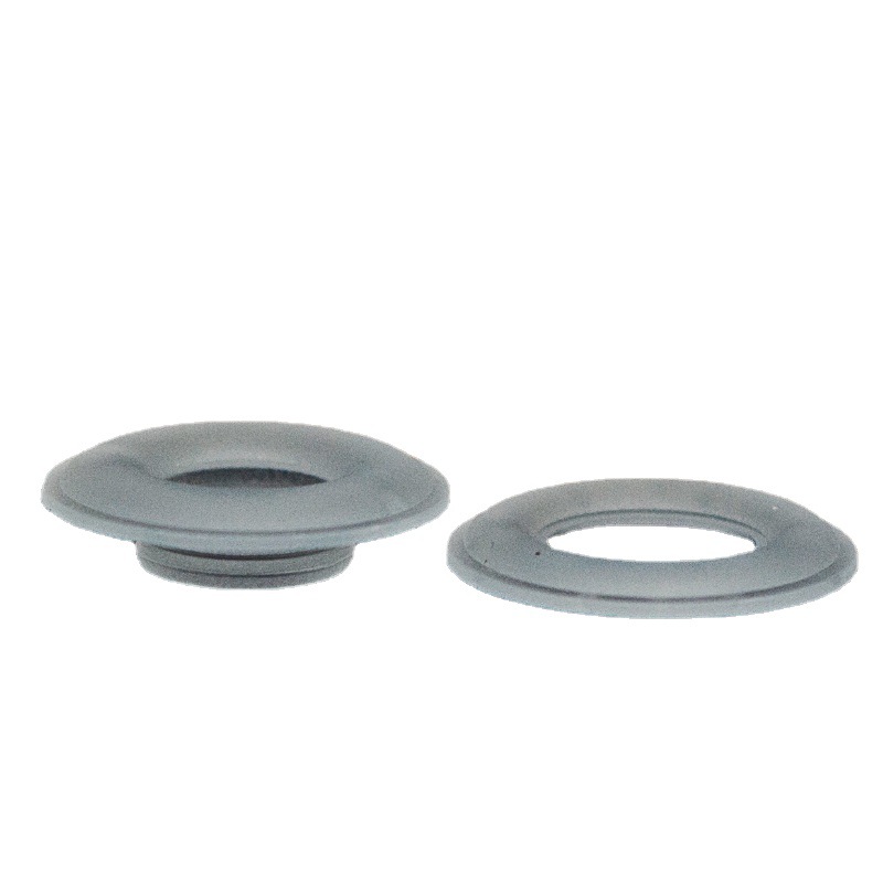 Hebilla de ojo de pollo de prensa manual transparente hebilla de ojo de aire de plástico de presión manual embalaje hebilla de cuerda hebilla de cuerda de bolsa hebilla de cuerda diámetro interior hebilla de presión de 10mm